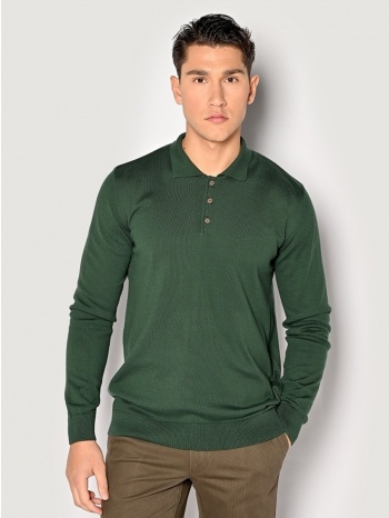 ανδρικη πλεκτη μπλουζα sogo πρασινο 23539-892-932-green σε προσφορά