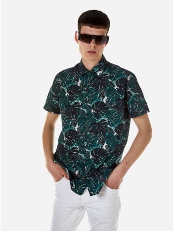 ανδρικο πουκαμισο πρασινο tropical brokers πρασινο σε προσφορά