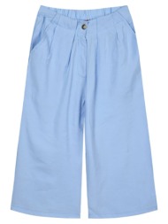 energiers παιδική παντελόνα με πιέτες στην μέση για κορίτσι μπλε 16-224219-2