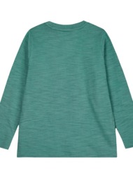 energiers μακό μακρυμάνικη μπλούζα με τυπωμένη τσέπη για αγόρι μεντα 12-224148-5