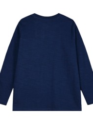 energiers μακό μακρυμάνικη μπλούζα με τυπωμένη τσέπη για αγόρι μπλε 13-224048-5