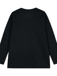 energiers μακό μακρυμάνικη μπλούζα με τυπωμένη τσέπη για αγόρι μαυρο 13-224048-5