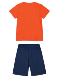 energiers παιδικό σετ μακό 2 τεμάχια με τύπωμα για αγόρι πορτοκαλι 13-224016-0