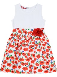 energiers παιδικό αμάνκο φόρεμα φλοράλ για κορίτσι πολυχρωμο 15-224303-7