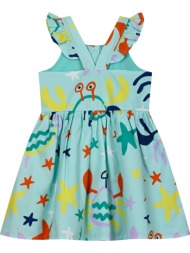 energiers παιδικό φόρεμα εμπριμέ για κορίτσι πολυχρωμο 15-224315-7