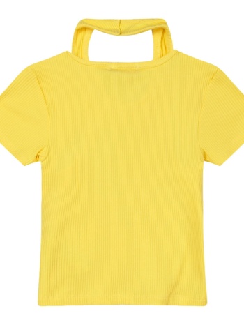 energiers παιδική μπλούζα ριπ για κορίτσι κιτρινο
