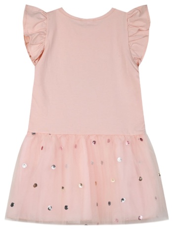 energiers παιδικό φόρεμα με τύπωμα με γκλίτερ για κορίτσι