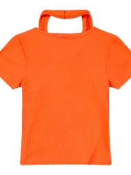 energiers παιδική μπλούζα ριπ για κορίτσι πορτοκαλι 16-224239-5
