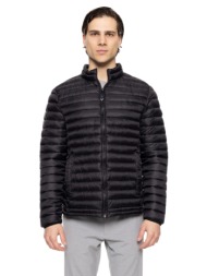 biston fashion men's ultra light jacket with collar μαυρο 51-201-012-057-l