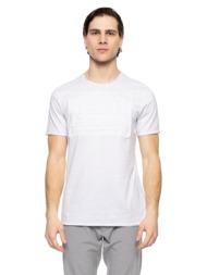 biston fashion ανδρικό t-shirt λευκο 51-206-052-020-xxl