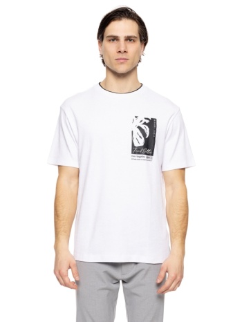 splendid fashion ανδρικό t-shirt λευκο 51-206-049-020-s