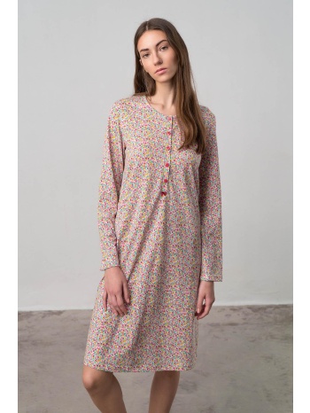 vamp φλοράλ νυχτικό με πατιλέτα σε προσφορά