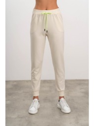 vamp μονόχρωμο παντελόνι με τσέπες