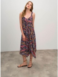 vamp εμπριμέ αμάνικο ...