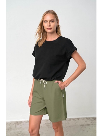 vamp μονόχρωμο κοντό παντελόνι σε προσφορά