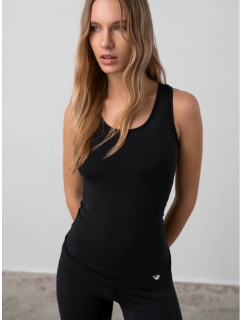 vamp μονόχρωμη αμάνικη μπλούζα σε προσφορά