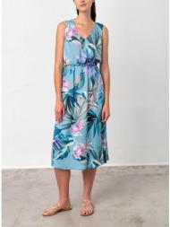 vamp εμπριμέ αμάνικο ...