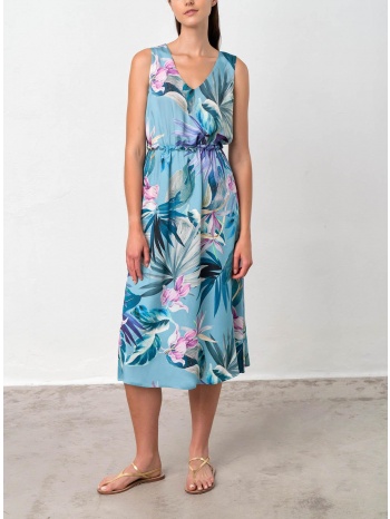 vamp εμπριμέ αμάνικο φόρεμα σε προσφορά