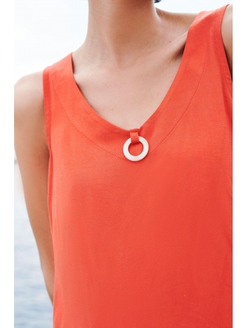 vamp μακρύ αμάνικο φόρεμα σε προσφορά