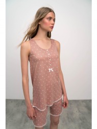 vamp αμάνικη πυτζάμα με πατιλέτα