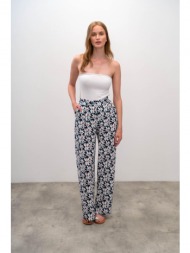 vamp γυναικείο φαρδύ παντελόνι