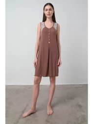 vamp αμάνικο νυχτικό με πατιλέτα