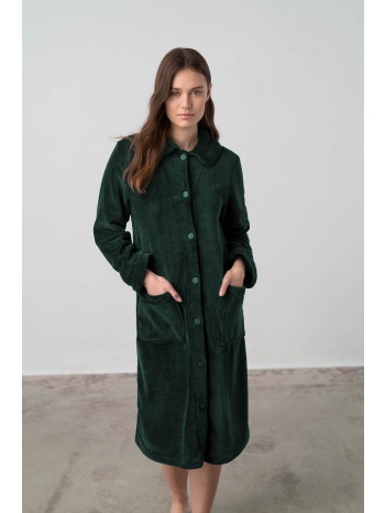 vamp μονόχρωμη κουμπωτή ρόμπα σε προσφορά