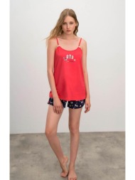 vamp γυναικεία πυτζάμα με τιράντες