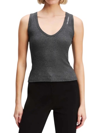 γυναικείο tank top γκρι karl lagerfeld a3w17117-255 grey σε προσφορά