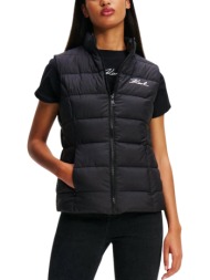 γυναικείο γιλέκο μαύρο karl lagerfeld a1w15048-999 black