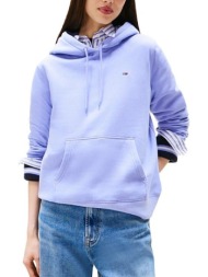 γυναικείο φούτερ μωβ tommy jeans dw0dw19958-c5z