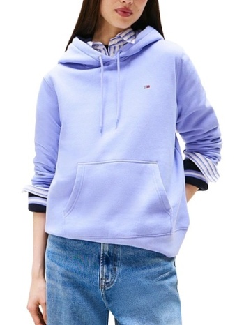 γυναικείο φούτερ μωβ tommy jeans dw0dw19958-c5z σε προσφορά