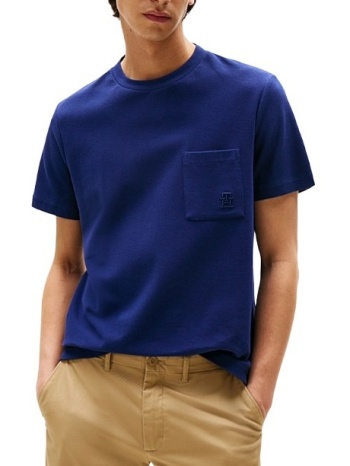 ανδρικό t-shirt μπλε tommy hilfiger mw0mw39365-c7g σε προσφορά