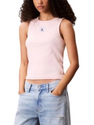 γυναικείο αμάνικο τοπ ροζ calvin klein lv047c909g-vi7