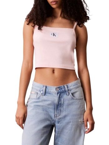 γυναικείο αμάνικο τοπ ροζ calvin klein lv047c908g-vi7