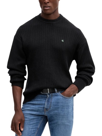 ανδρικό πουλόβερ μαύρο calvin klein lv04rd314g-ub1 σε προσφορά