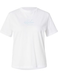 γυναικείο t-shirt λευκό calvin klein lv047c863g-yaa