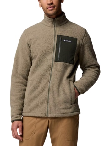 ανδρική jasper ridge pebbled fleece ζακέτα λαδί columbia σε προσφορά