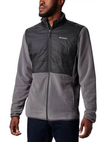 ανδρική basin butte fleece ii ζακέτα γκρι columbia σε προσφορά