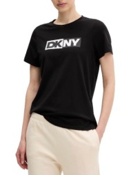 γυναικείο t-shirt μαύρο dkny dp5t5894-blk