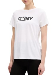 γυναικείο t-shirt λευκό dkny dp5t5894-wht