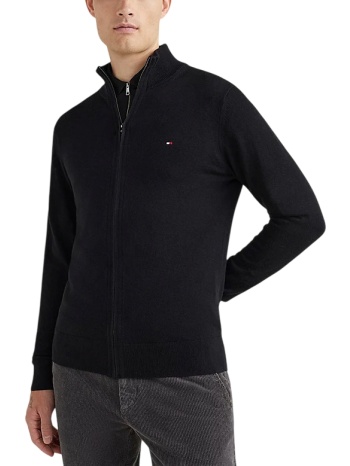 ανδρική ζακέτα μαύρη tommy hilfiger mw0mw28050-bds σε προσφορά