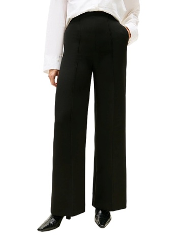 γυναικείο παντελόνι μαύρο tommy hilfiger ww0ww48406-bds σε προσφορά