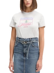 γυναικείο t-shirt γκρι tommy jeans dw0dw21533-p09