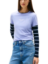 γυναικείο t-shirt γαλάζιο tommy jeans dw0dw21542-c5z