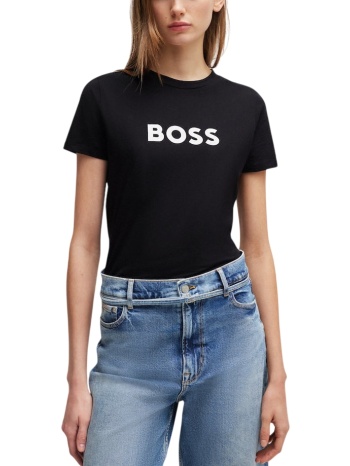 γυναικείο c_elogo 5 t-shirt μαύρο boss 50501139-001