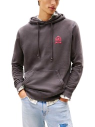 ανδρικό φούτερ μαύρο tommy jeans dm0dm22085-bds