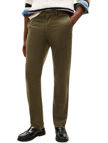 ανδρικό κοτλέ παντελόνι χακί tommy hilfiger mw0mw40267-pli σε προσφορά