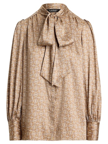 γυναικείο klaryce πουκάμισο καφέ ralph lauren σε προσφορά