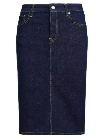 γυναικεία daniela τζιν φούστα navy μπλε ralph lauren σε προσφορά